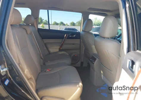 2012 Toyota Highlander Limited V6 from USA, damaged, VIN 5TDYK3EH2CS061350